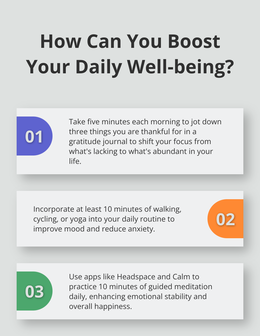 Fact - How Can You Boost Your Daily Well-being?