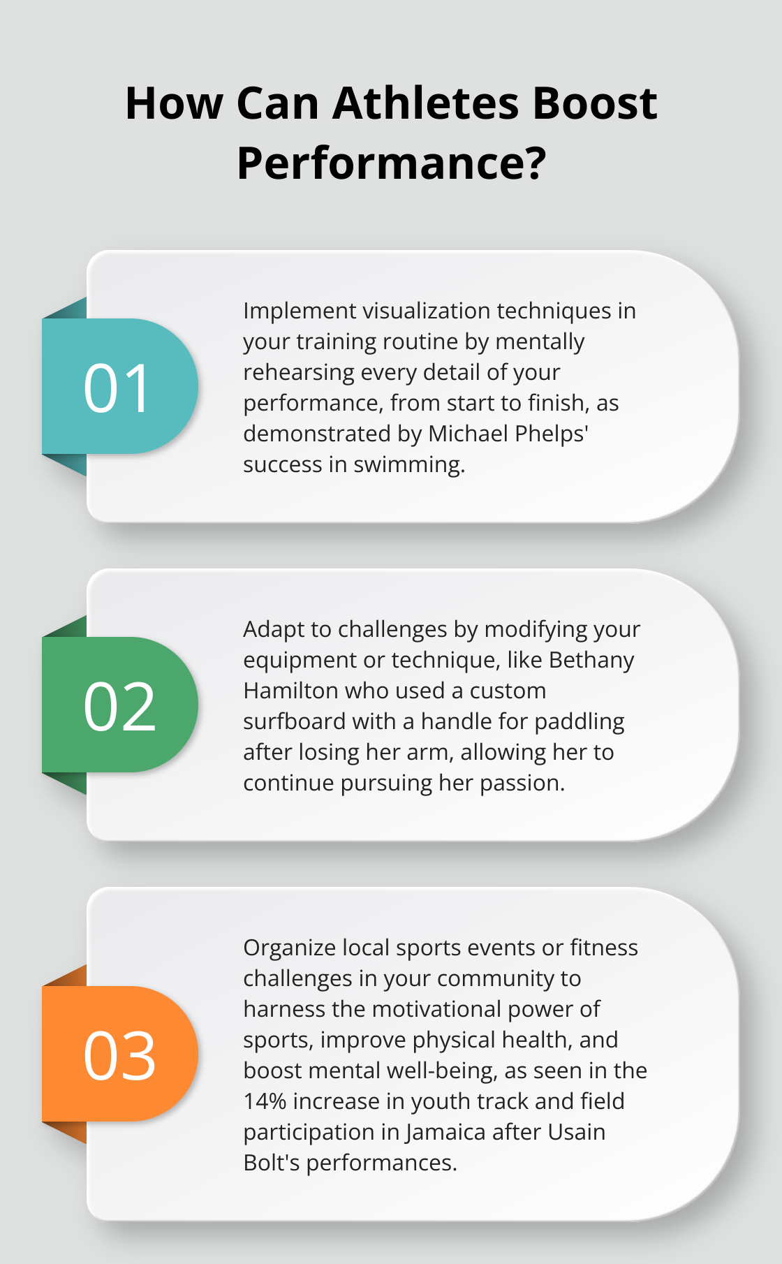 Infographic: How Can Athletes Boost Performance? - sports news positive