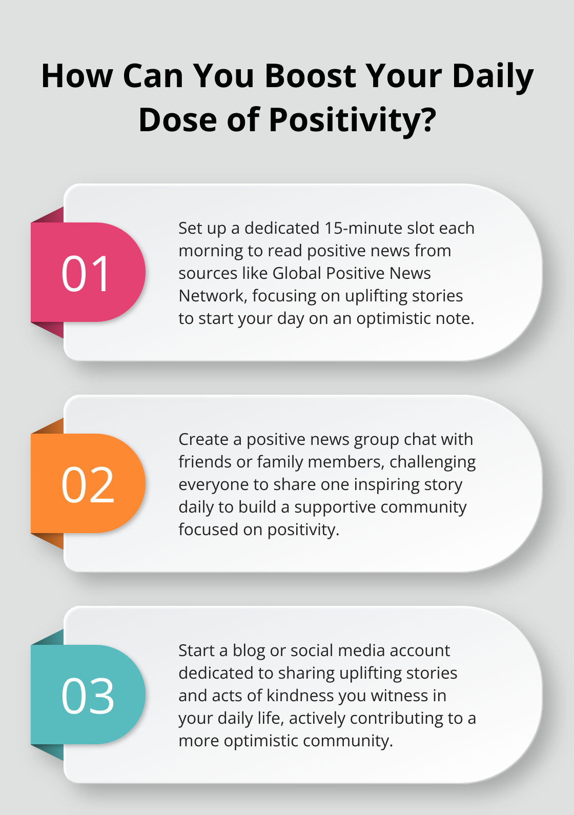 Infographic: How Can You Boost Your Daily Dose of Positivity?