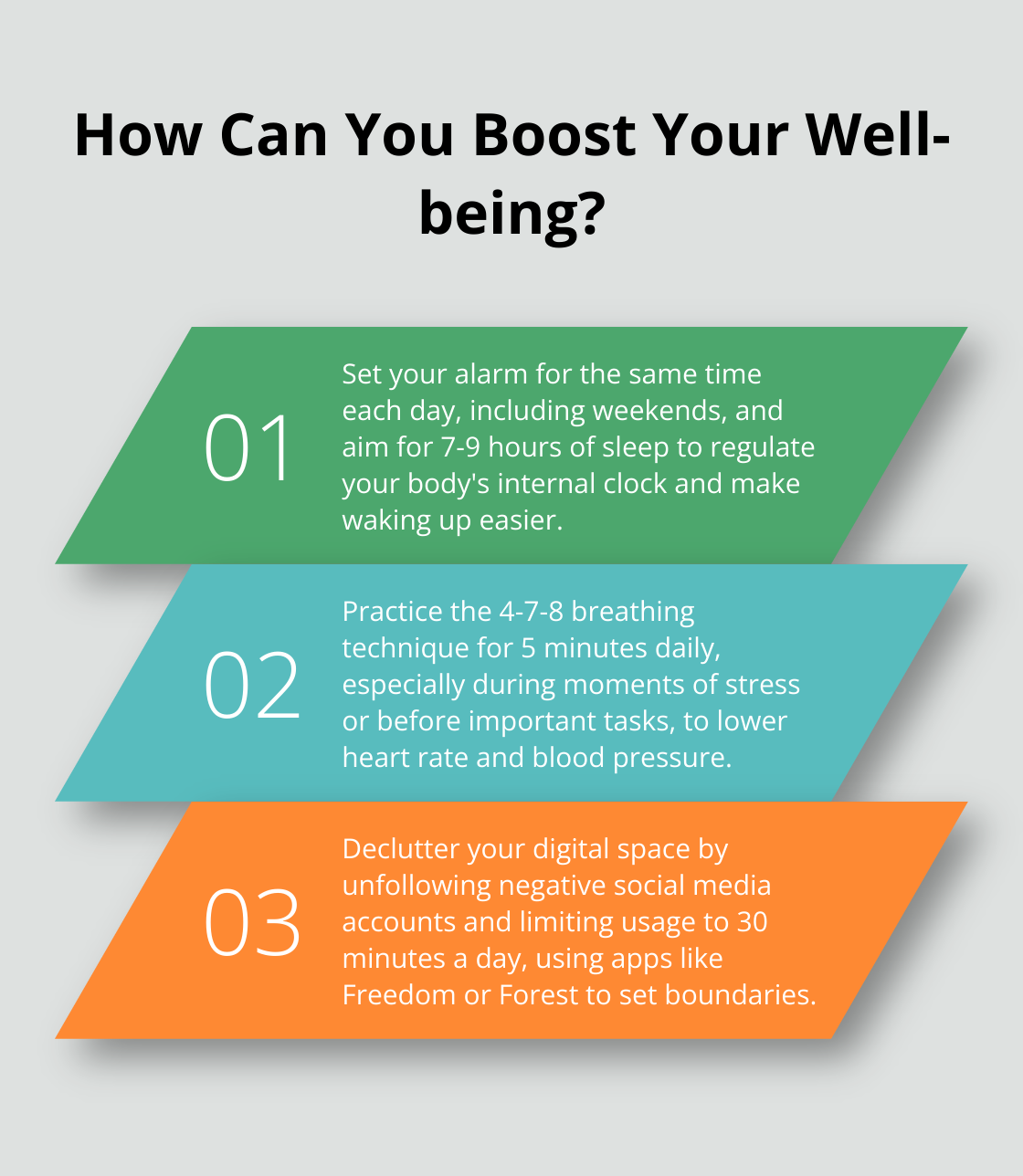 Infographic: How Can You Boost Your Well-being?