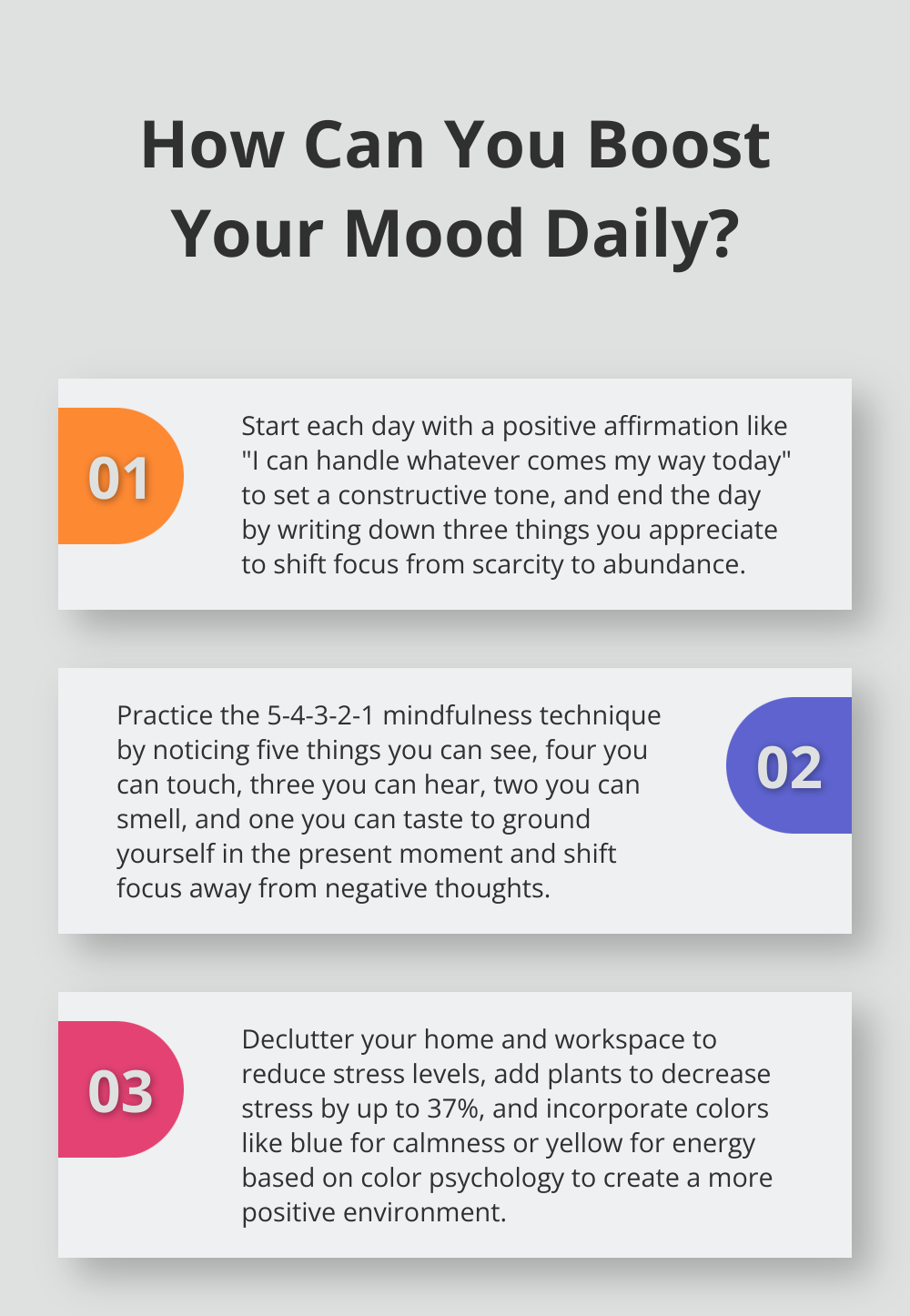 Infographic: How Can You Boost Your Mood Daily?