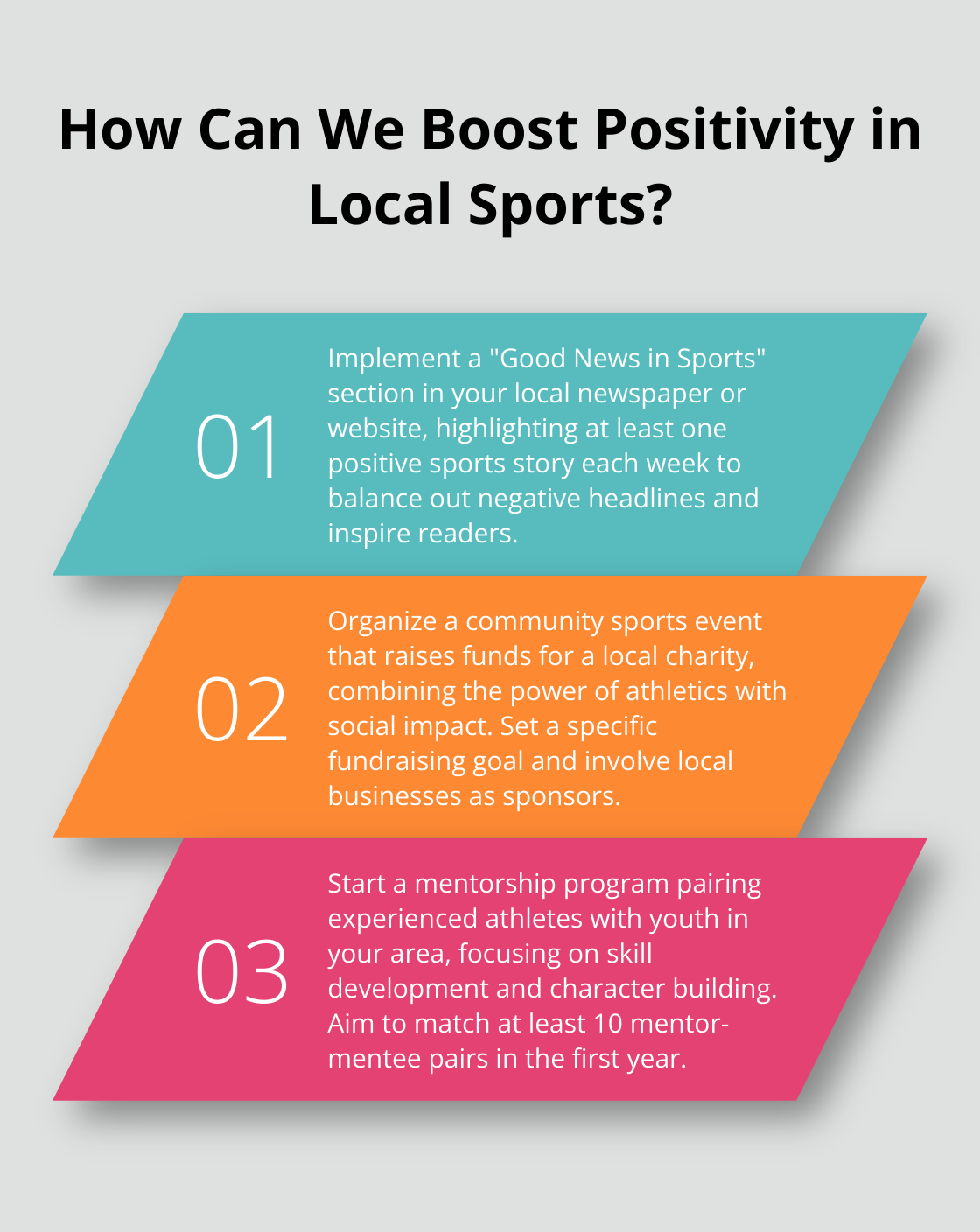 Infographic: How Can We Boost Positivity in Local Sports?