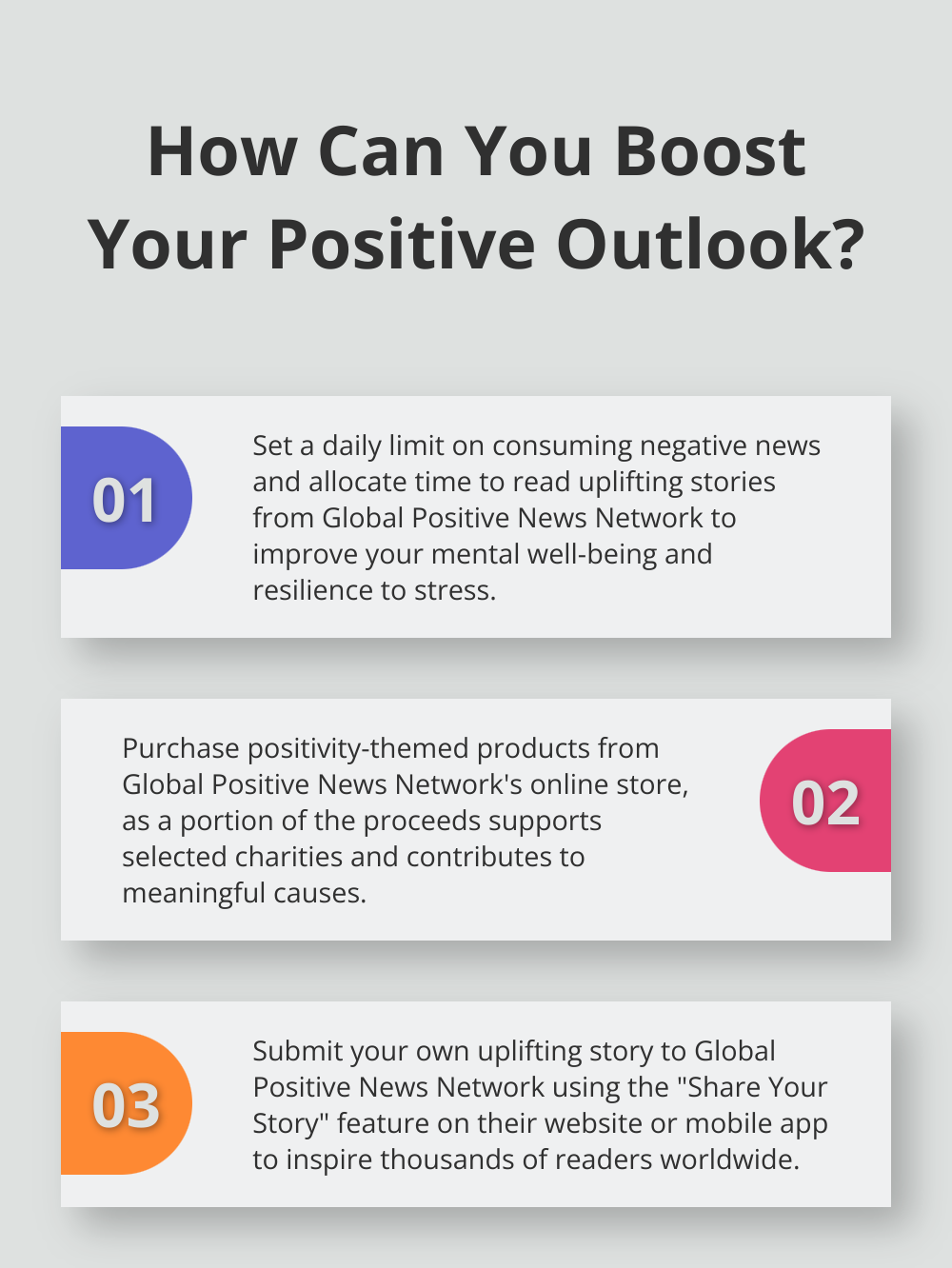 Infographic: How Can You Boost Your Positive Outlook?