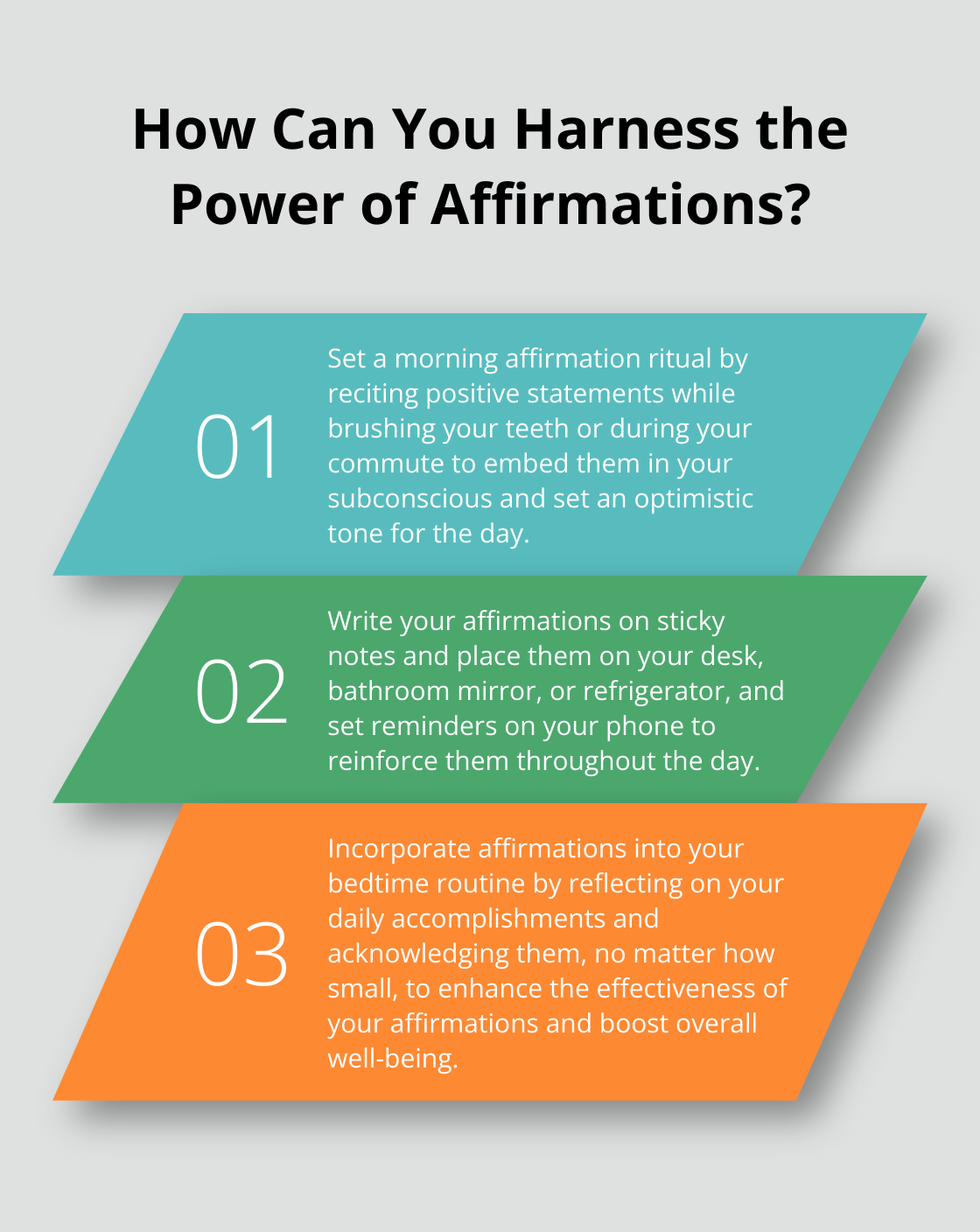 Infographic: How Can You Harness the Power of Affirmations?