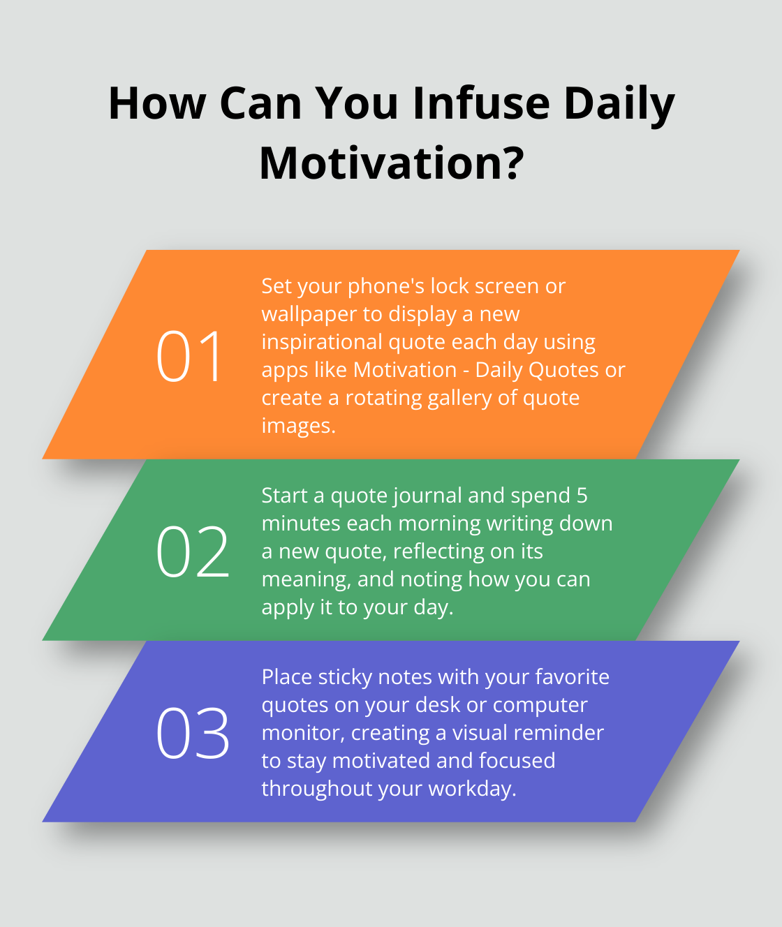 Infographic: How Can You Infuse Daily Motivation?