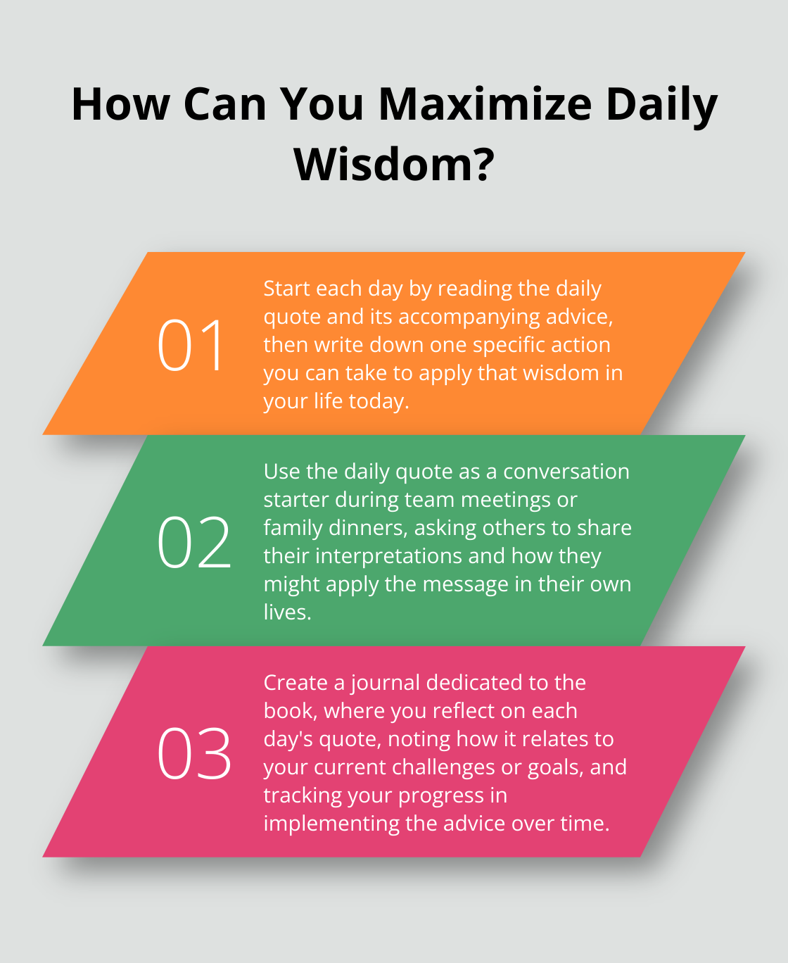 Infographic: How Can You Maximize Daily Wisdom?