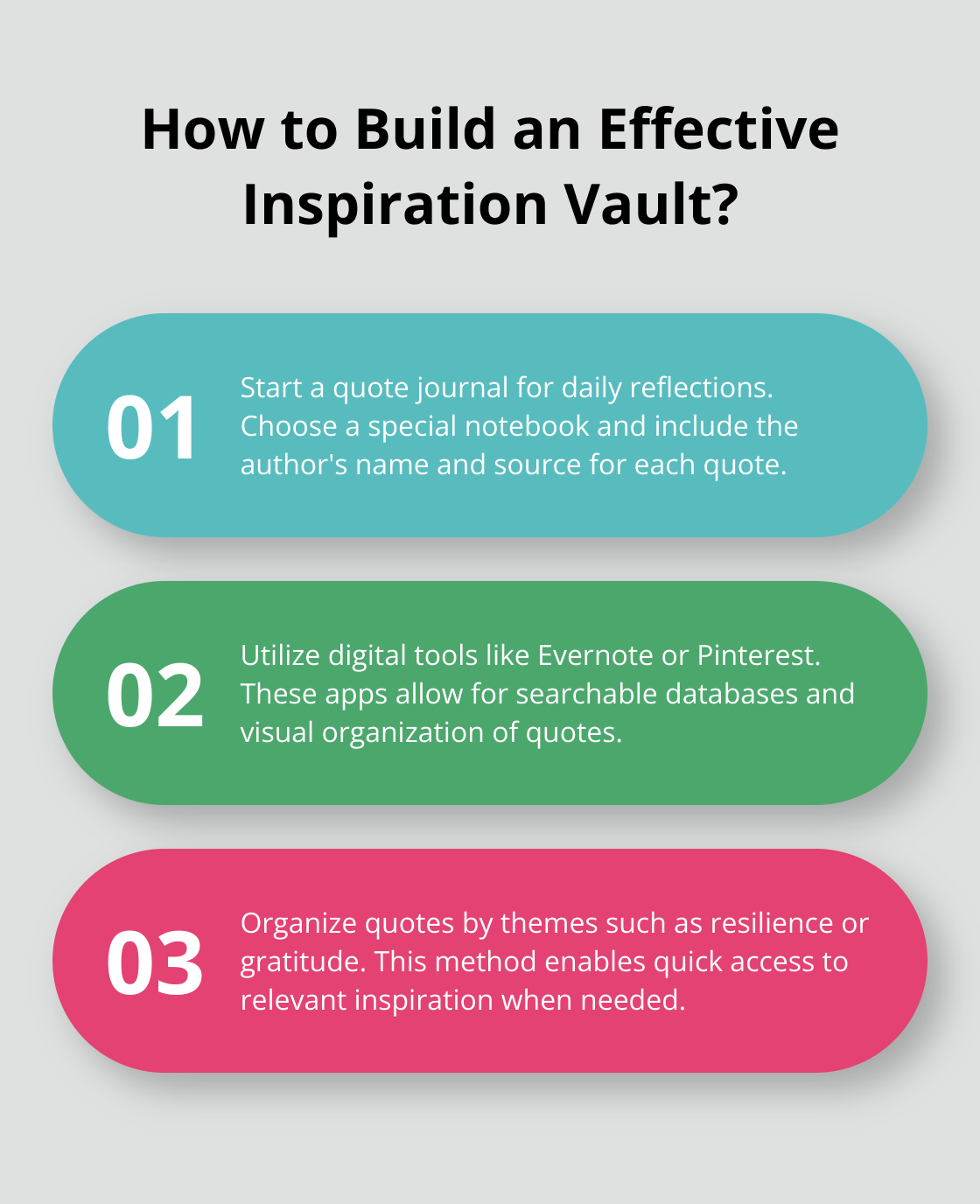 Infographic: How to Build an Effective Inspiration Vault?