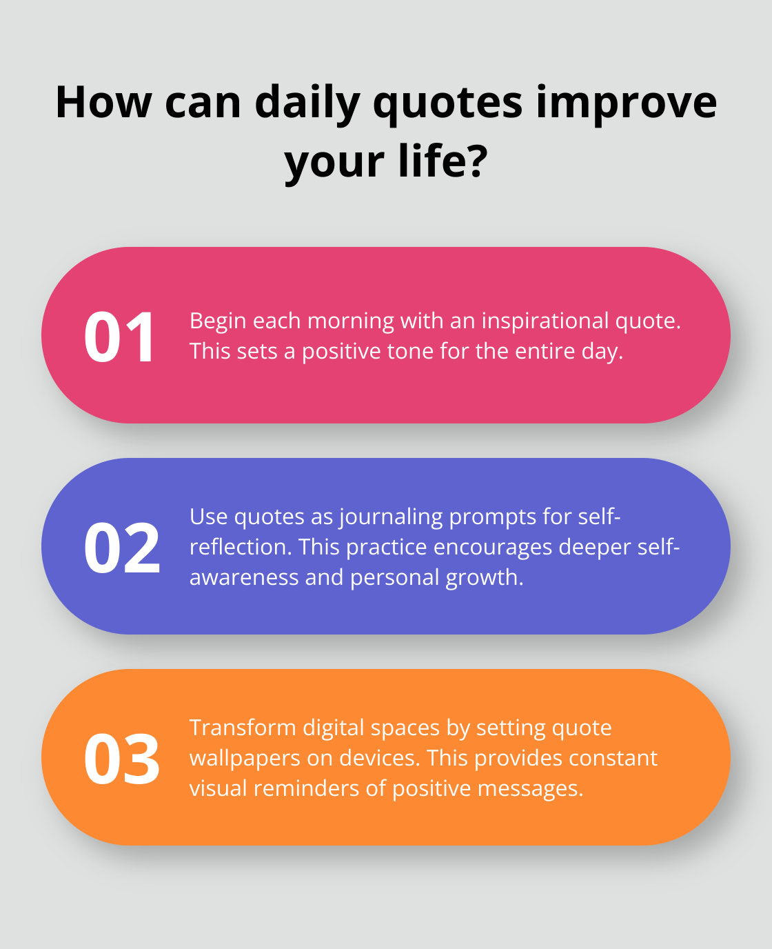 Infographic: How can daily quotes improve your life?