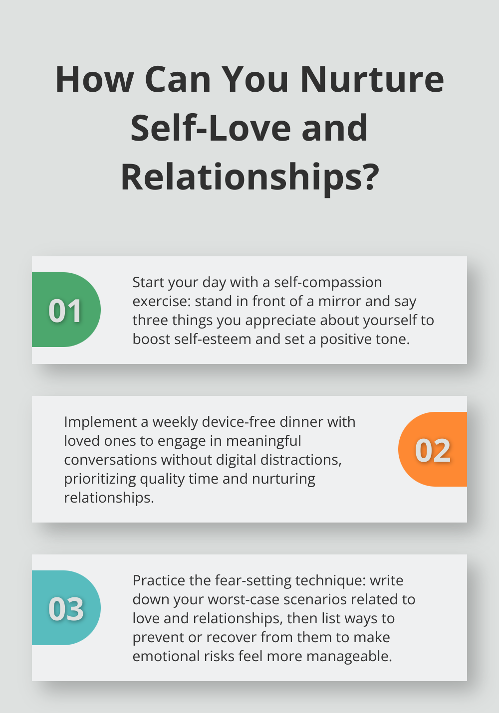 Infographic: How Can You Nurture Self-Love and Relationships?