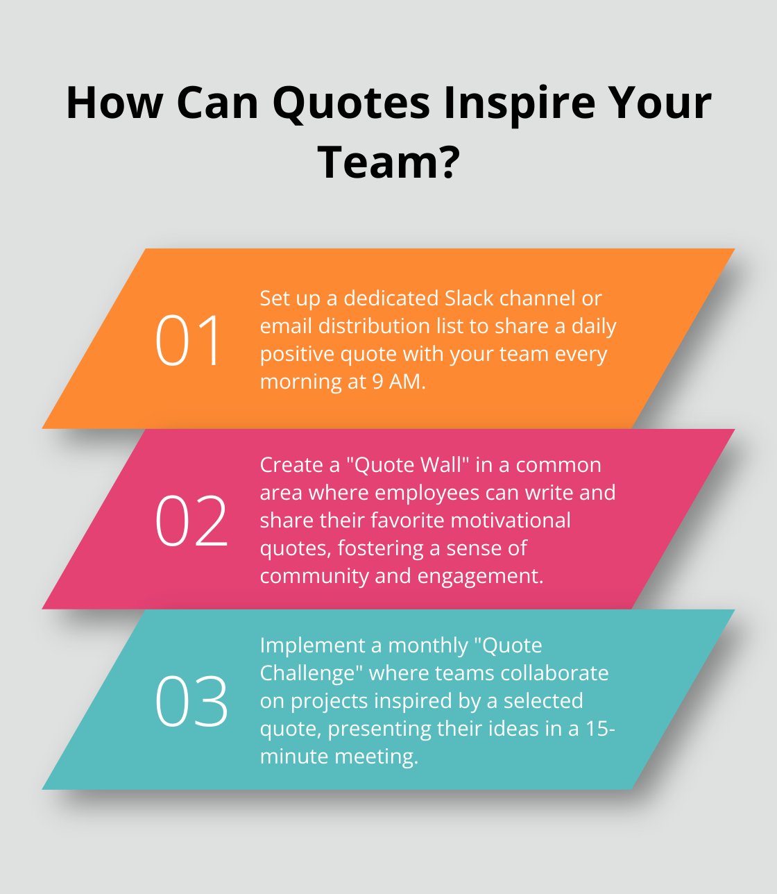 Infographic: How Can Quotes Inspire Your Team? - daily positive quotes for the workplace