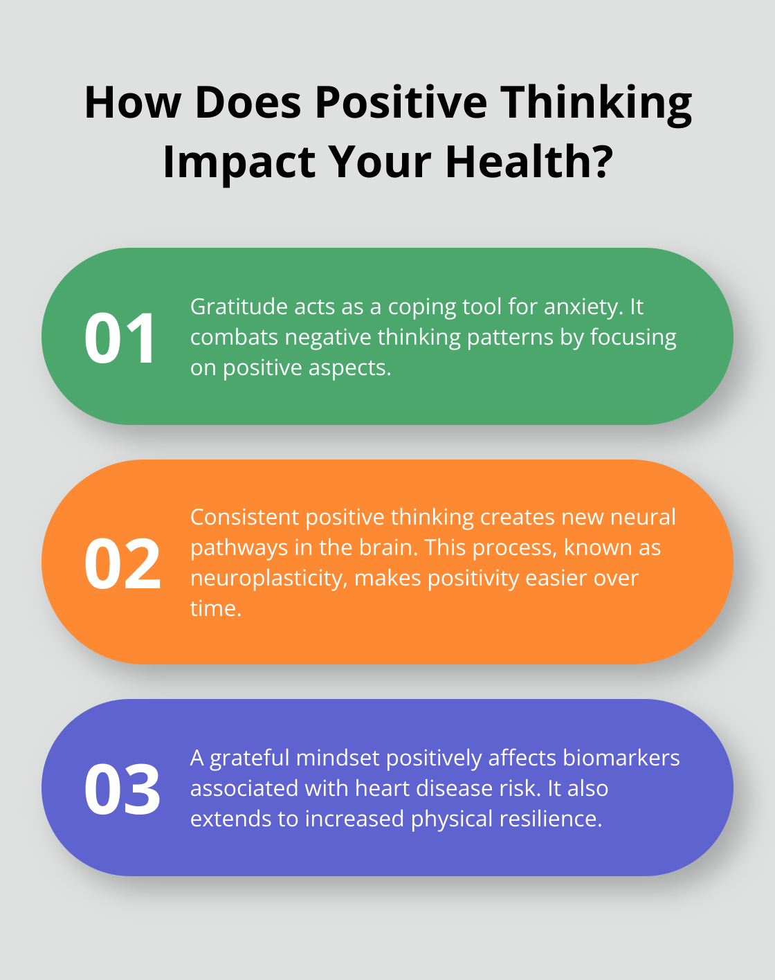 Infographic: How Does Positive Thinking Impact Your Health? - daily positive reflections