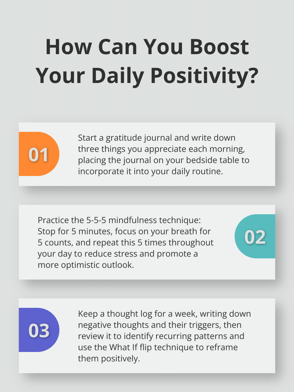 Infographic: How Can You Boost Your Daily Positivity?