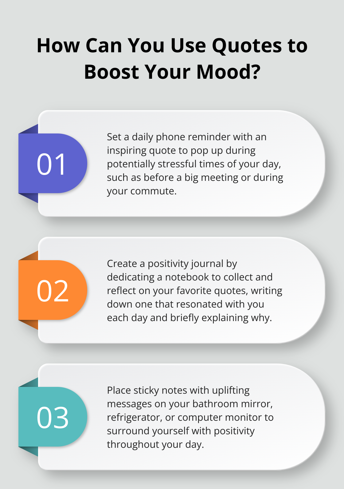 Infographic: How Can You Use Quotes to Boost Your Mood?