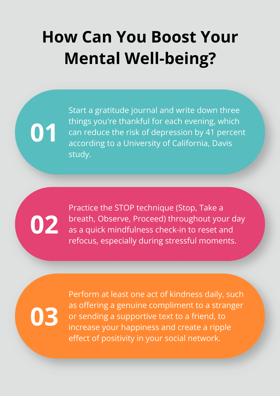 Infographic: How Can You Boost Your Mental Well-being?