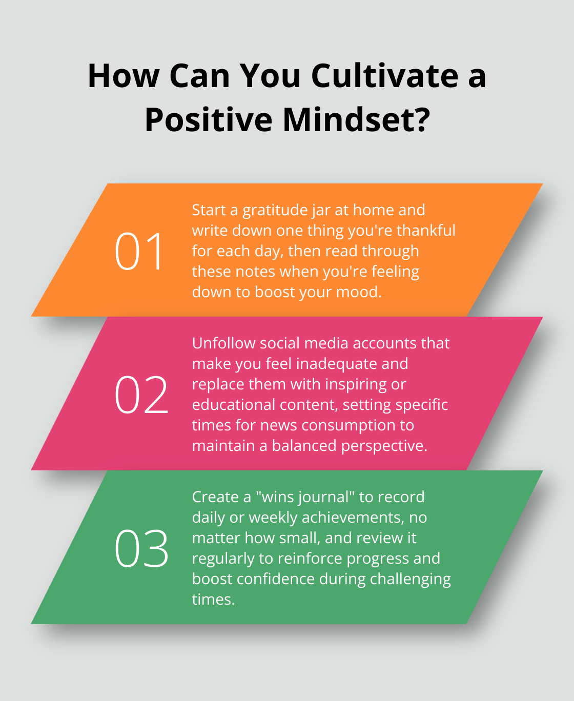 Infographic: How Can You Cultivate a Positive Mindset?